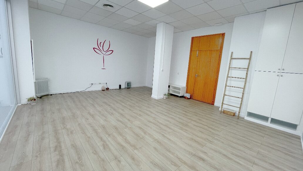 Zona de entrenamiento con barras, kettlebells y estaciones de dominadas