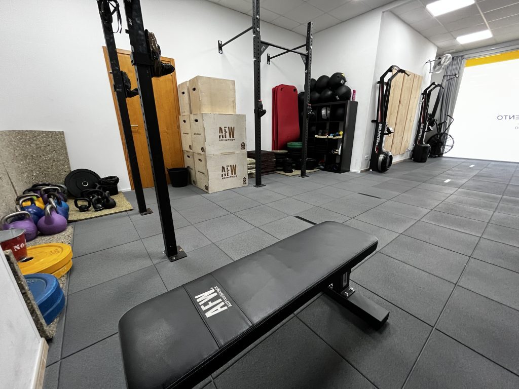 Interior de uno de los centros de FisioFit en Palma